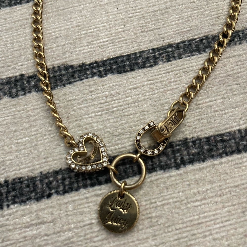 Juicy Couture lady juicy necklace